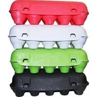 eierdoos met bloembollen