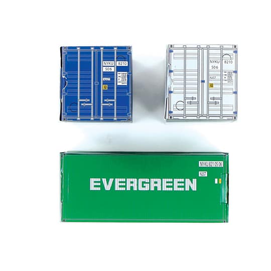 mini container with flower bulbs