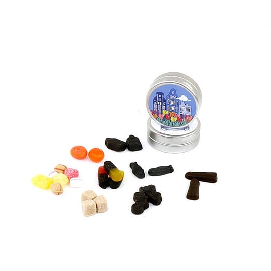 Mini tin with sweets